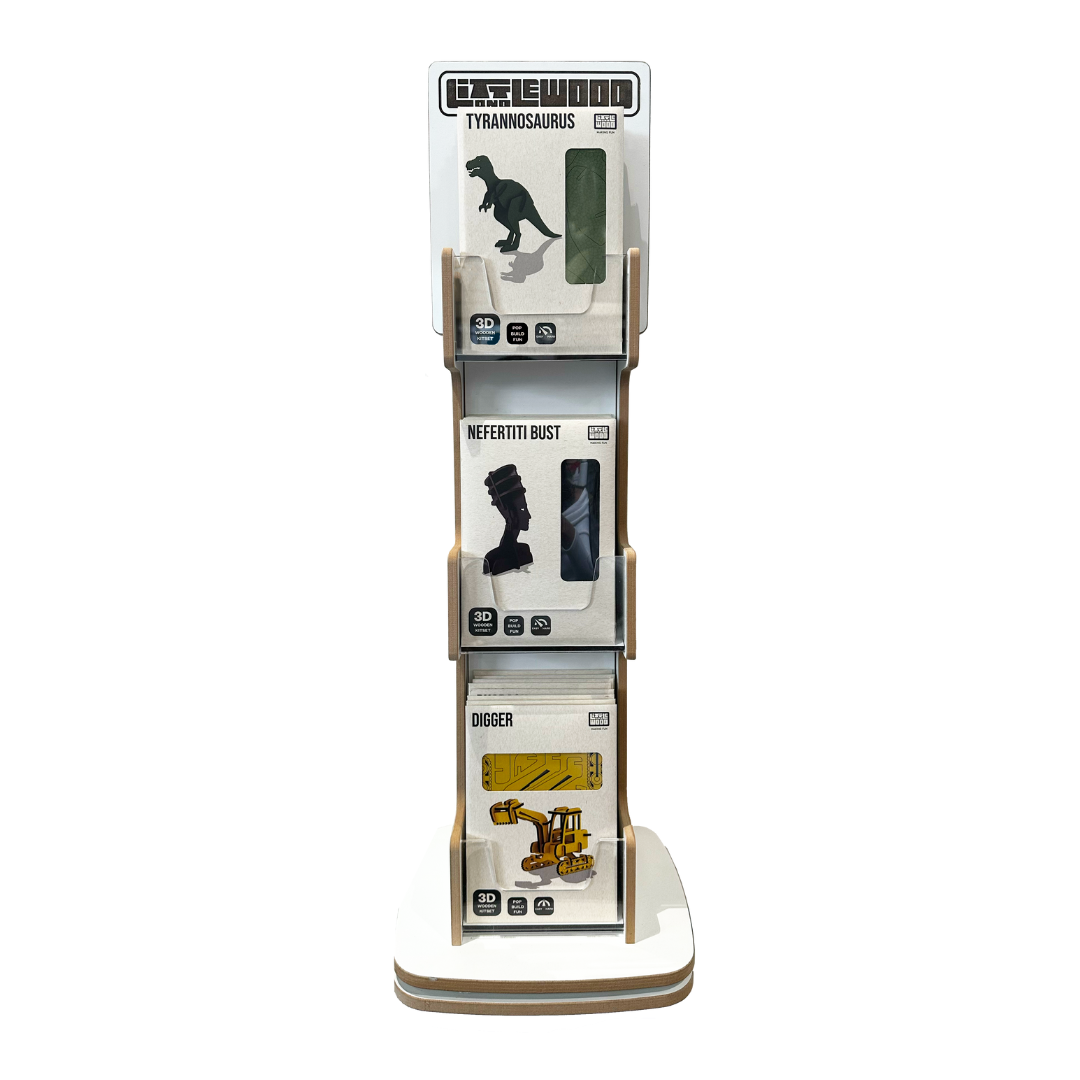 POS Display - 6 SKU Counter Spinner